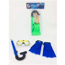 SET MASCARA SNORKEL P/DE RA MINI 106S4F1