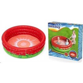 Pileta 3 aros frutilla 160x38 51145***