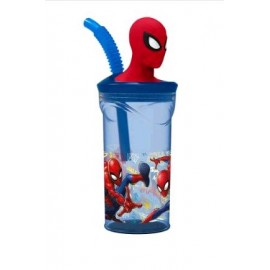 SPIDERMAN VASO C/FIGURIN HA163