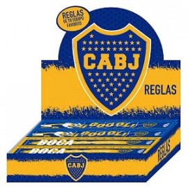 REGLA BOCA JR 15CM  BO443