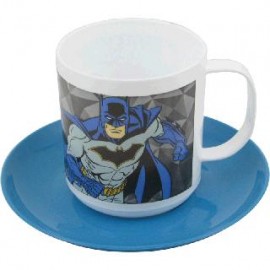 BATMAN TAZA C/PLATO LJ027