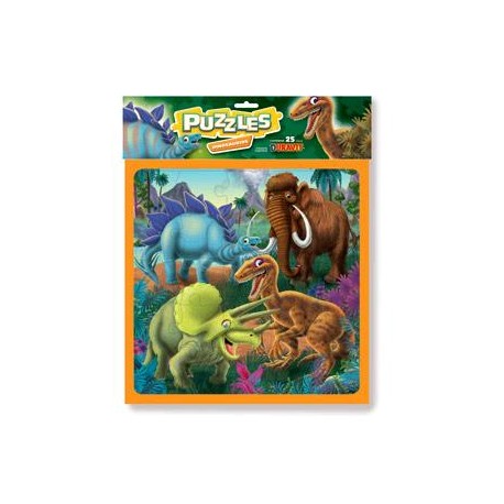 PUZZLE DINOSAURIOS X 25 PZAS. ART.9