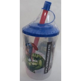 VASO TAPA SORBETE AVENGERS