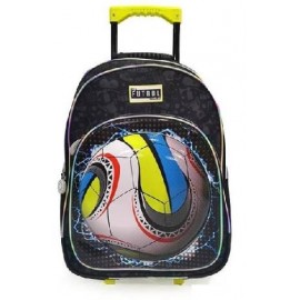 MOCHILA CARRO PELOTA FUTBOL 18  102441"