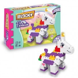 BLOCKY MINI UNICORNIO  FANTASIA 01-0696