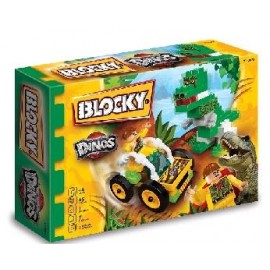 BLOCKY DINOSAURIOS 65 PIEZAS 01-0677