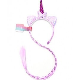 VINCHA INFANTIL UNICORNIO Y PELO 35038