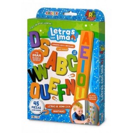 LETRAS CON IMAN EN CAJA 328
