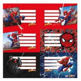 ETIQUETAS SPIDERMAN 1301101