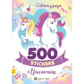 500 STICKERS DE UNICORNIOS 3234