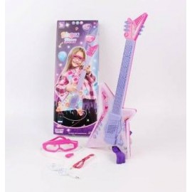 GUITARRA A PILA LUZ Y SONIDO SD18713Z