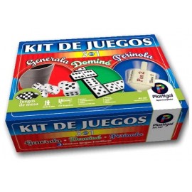KIT JUEGOS 3 EN 1 -GENER/DOM/PERIN/  147