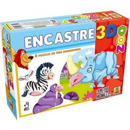 ZOO ENCASTRE SERIE 3D ART223