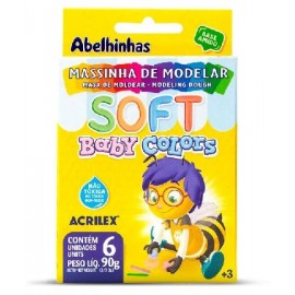 MASA DE MOLDEAR SOFT PASTEL 6COL  7370-0