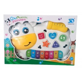 JUEGO INTERACT. VACA C/LUZ Y SONID 53350