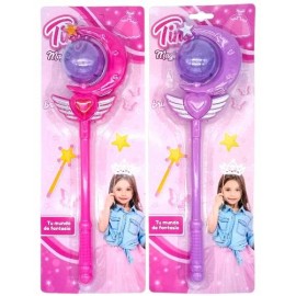 VARITA DE PRINCESA CON LUZ Y SON50596***