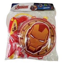 MOCHILA DE AGUA IRON MAN 41X37X6CM 8590