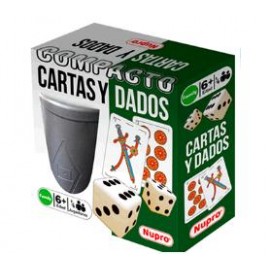 CARTAS Y DADOS COMPACTO 1311---