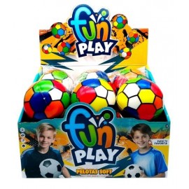 PELOTAS SOFT MULTICOLORES 4 55250"