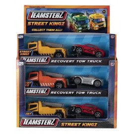 SET GRUA DE POLICIA TEAMSTERZ 28CM 14091