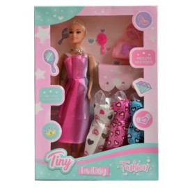 MUÑECA TINY FASHION 33X23X5CM 53396