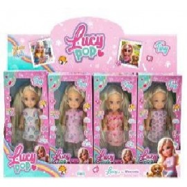 MINI MUÑECA  LUCY POP TINY C/MASC  54903