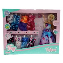 MUÑECA TINY FASHION 42X33X6CM 53401