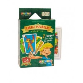 CARTAS ESPAÑOLAS INFANTILES 1008