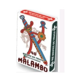 NAIPE ESPAÑOL ESTUCHE MALAMBO 1875  