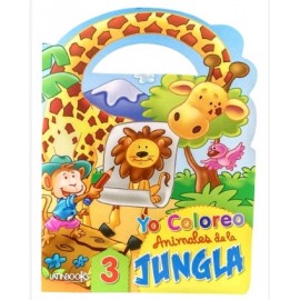 YO COLOREO ANIMALES DE JUNGLA 2421