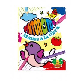PINTORCITOS MANOS A LA OBRA 4-5 AÑOS1355