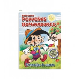 PEQ. ILUMINADORES- PERS. DE CUENTO 33168