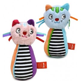 GATOS CON CAMPANITA 15CM 8785
