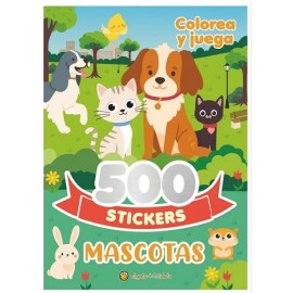 500 STICKERS MASCOTAS 4271