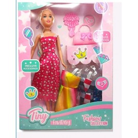 MUÑECA TINY FASHION 33X23X5CM 53397