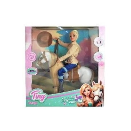 MUÑECA TINY Y SU CABALLO 55036
