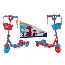 MONOPATIN SPIDEY C/LUZ Y SONIDO 12011