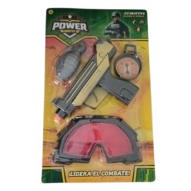 CONJUNTO MILITAR 32X19X4CM 53312