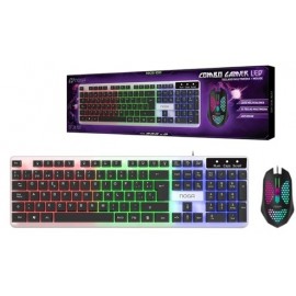 TECLADO+ MOUSE GAMER RETROILUMINADO NOGA