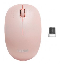 MOUSE INALAMBRICO ROSA NOGA NGM-900RS
