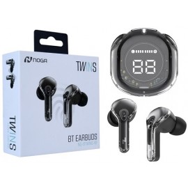 AURICULAR BT TWINS TRANSP NEGRO