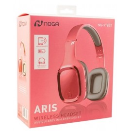 AURICULAR BT CON VINCHA ROSA NG-918BT RS