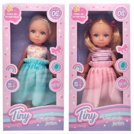 BEBOTE TINY C/PELO Y ACCESOR 30CM 55804