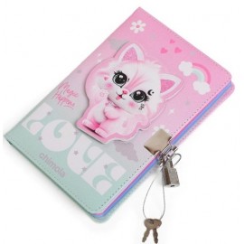 LIBRETA PU PLAY CAT BT266