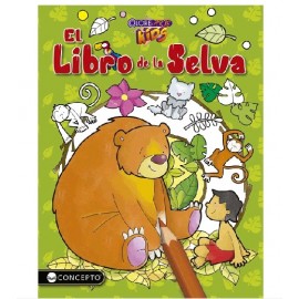 COLOREARTE KIDS EL LIBRO DE LA SELVA4540