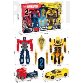 SUPER ROBOTS TRANSFORMABLES X2 BL9515
