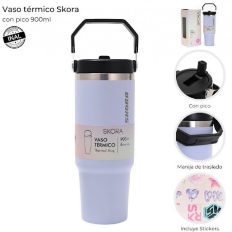 VASO TERMICO SKORA CON PICO CELEST 40145