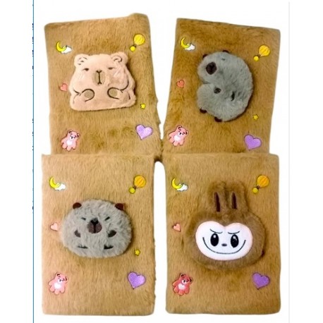 CUADERNO PLUSH FIGUARAS NS410357