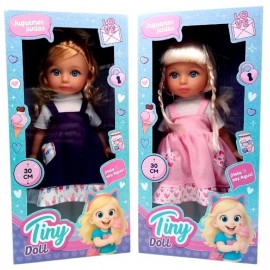 BEBOTE TINY C/PELO CUERPO DUR 30CM 55802