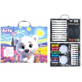SET DE ARTE OSITO 48 PIEZAS TINY 56576
